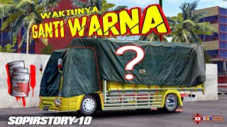 AKHIRNYA BISA CAT TRUK INI - SopirStory#10