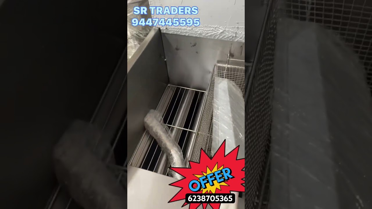 Commercial gas fryer 26 litter 