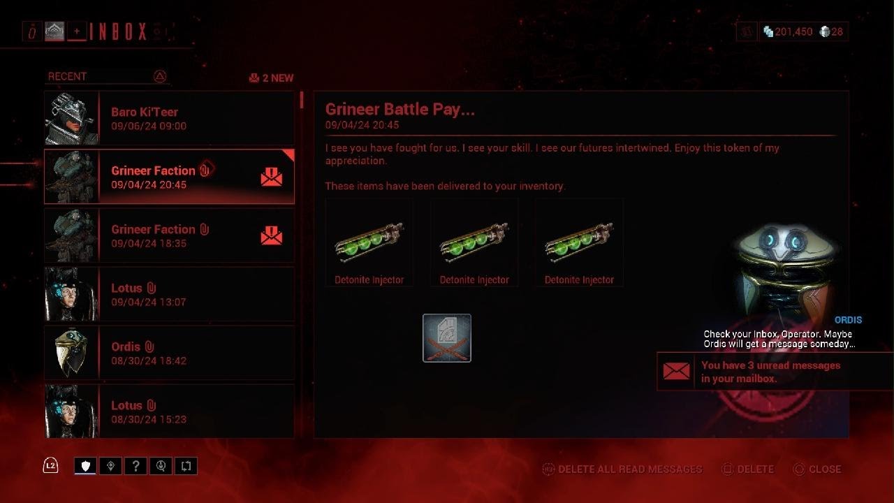 Warframe Landingcraft Segment Installed