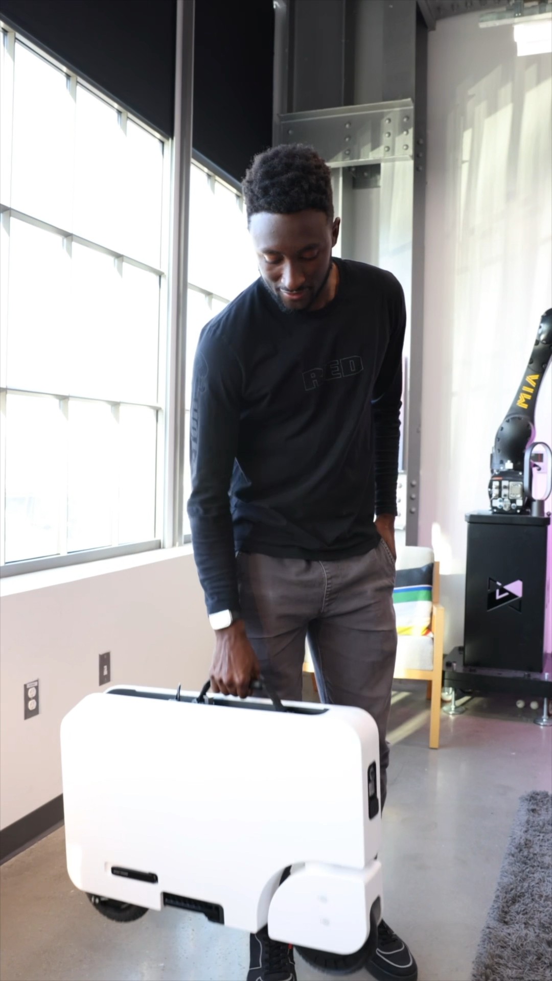 Electric Scooter INSIDE a Briefcase!