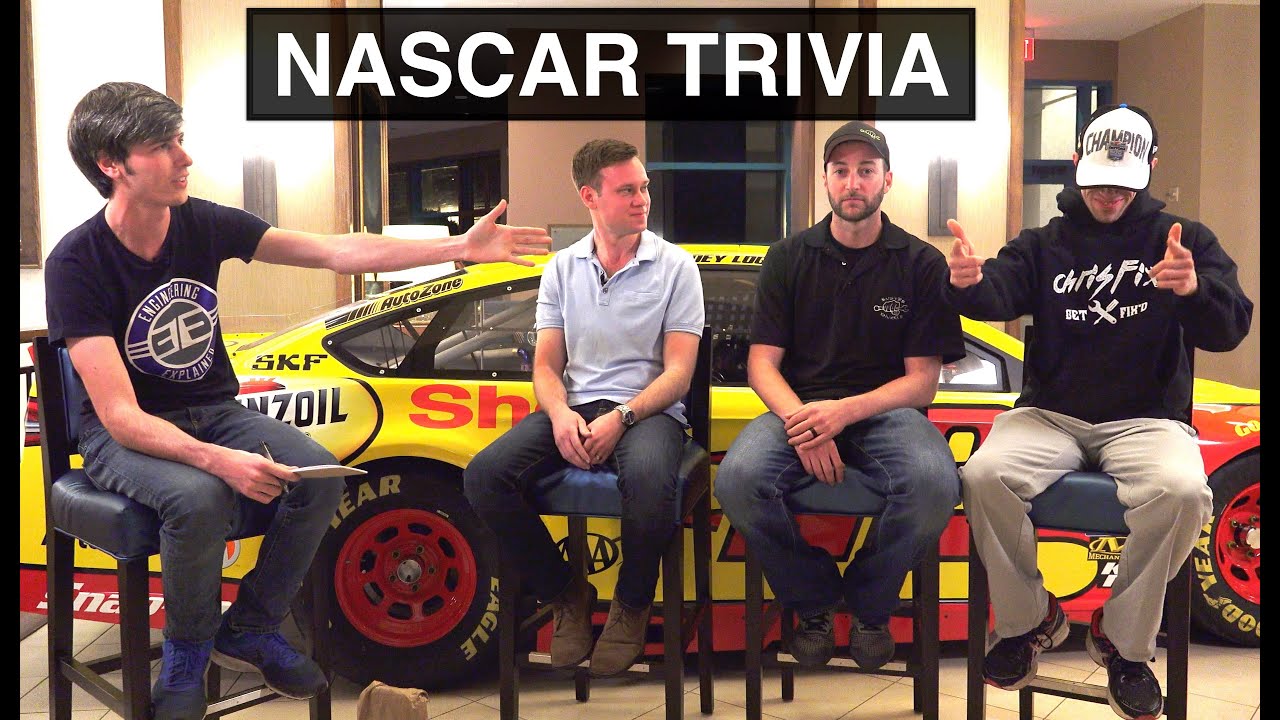 NASCAR Trivia - ChrisFix vs SubaruWRXFan vs Busted Knuckle Films - YouTube