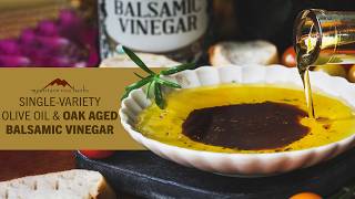 Taste the Difference: Single-Variety Olive Oil and Oak-Aged Balsamic Vinegar