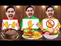 No Hands VS 1 Hand VS 4 Hands Food Challenge