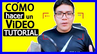 ⭐ Cómo HACER un VÍDEO Tutorial, Programas que USO para CREAR Tutoriales