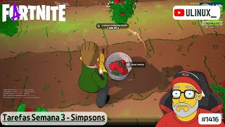 Fortnite - Tarefas Semana 3 - Simpsons