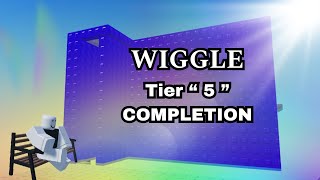 Wiggle - Tier ‘5’ - Obby completion 