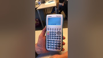 Calculer une exponentielle en base e avec la Casio Graph 35+