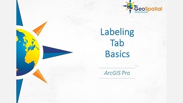 Labeling Tab Basics (ArcGIS Pro)