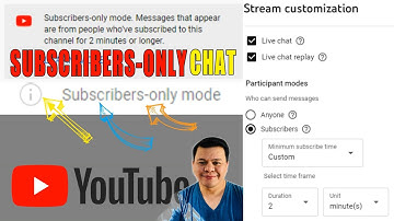 How to Enable "SUBSCRIBERS-ONLY MODE on Premiere and YouTube Live Stream" || GET MORE SUBSCRIBERS