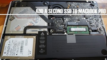 How To Add Second A SSD to Replace Optical Drive MacBook Pro 2012