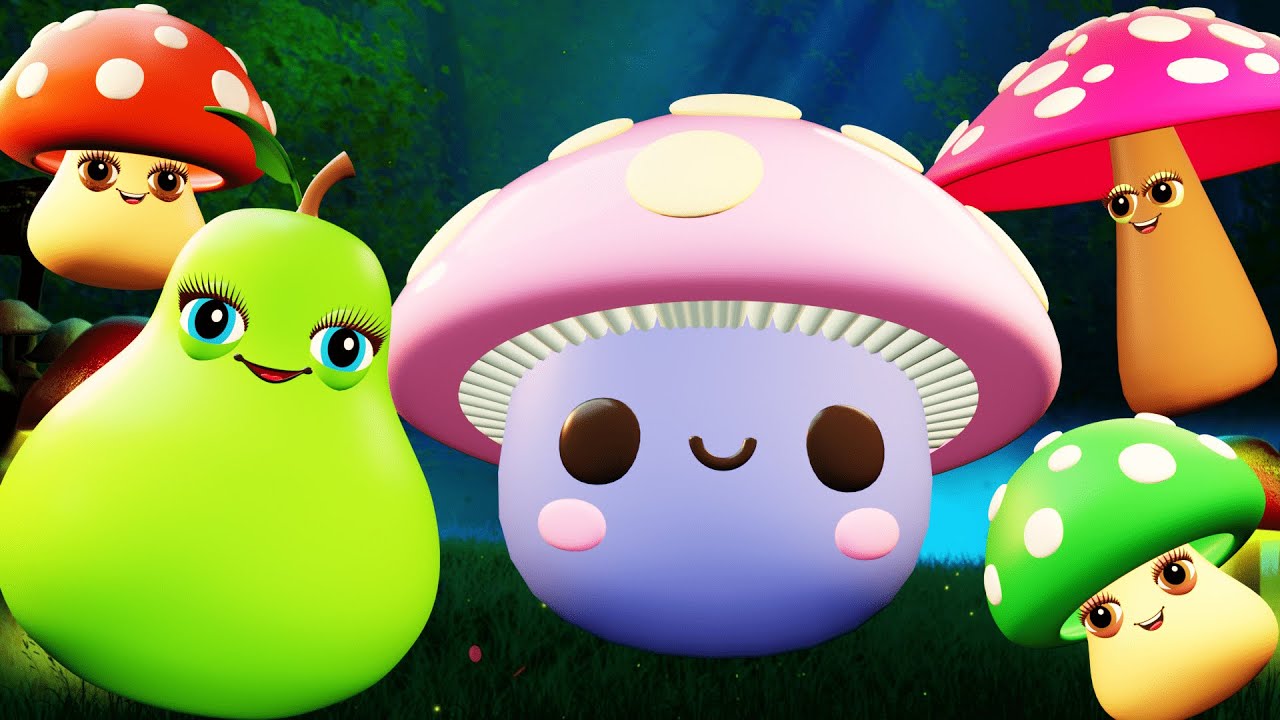 Happy Mushroom Dance Party 🍄 Happy Dance Sensory Celebration 🍄