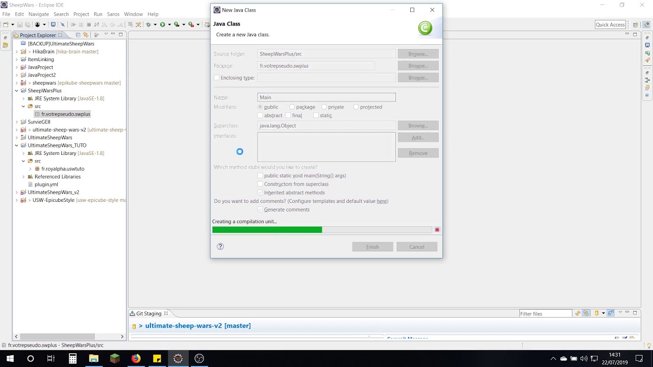 TUTO DÉVELOPPEMENT - LES BASES #1 - CREATION PROJET JAVA - YouTube