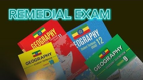 Remedial program Geography unit one #exampreparation 