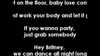 Britney Spears Me Against the Music (Lyric Video HD)