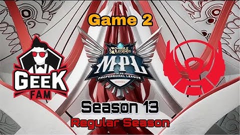 GAME 2 : Geek Fam Vs Bigetron Alpha I MPL ID Season13 I Regular Season Week 1 - Day 2 #mpl
