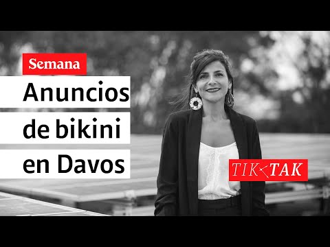 Anuncios de bikini en Davos