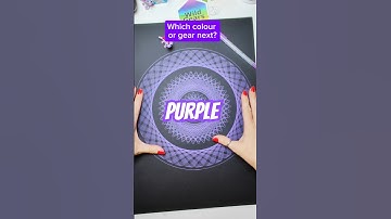 EVERYONE wanted PURPLE 💜 #asmrdrawing #satisfying #fyp