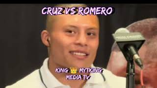 CRUZ VS ROMERO PRESS CONFERENCE