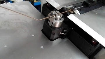 NER3D Model CNC 3D CNC wire bending machine working video 2