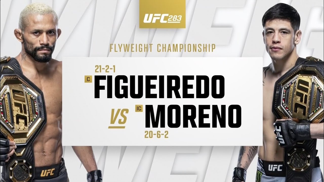 UFC 283 Brandon Moreno vs Deiveson Figueiredo Highlights