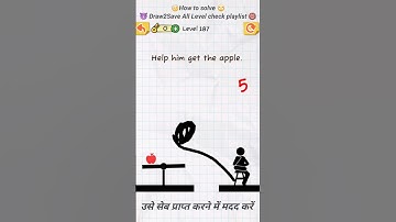 😳How to Solved 😈Draw 2 Save Level 187👹#shorts #draw2save #gaming