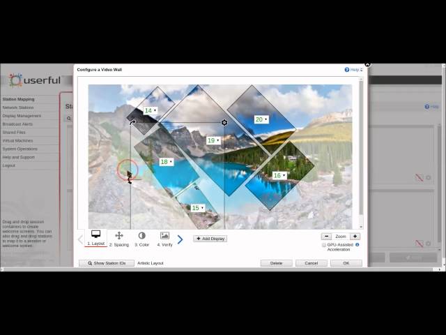 Userful Control Center Demo: Artistic Video Walls