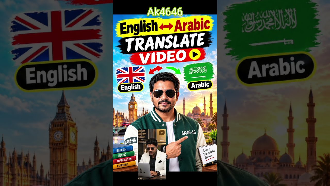 English to Arabic | Learn Arabic Easily