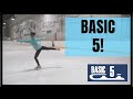 Learn to skate lesson  basic 5
