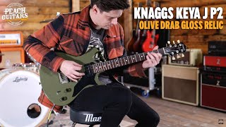 No Talking...just Tones Knaggs Keya J P2 Olive Drab Gloss-Relic