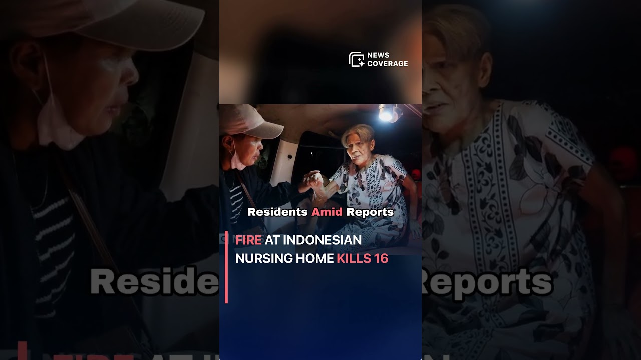 Breaking News: Fire at Indonesian nursing home kills 16 #worldnews #news Breaking News: Fire at Indonesian nursing home kills 16 #worldnews #news