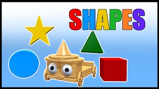 Learn Shapes | Preschool Toddlers Learning Video | Shape Names Video for Kids | Square Triangle Star