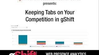 Keeping Tabs on Your Competition in gShift - July Client Success Webinar