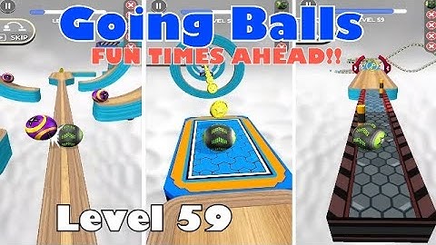 Going Balls Level 59 - Gameplay Android / IOS