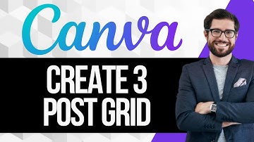 How to Create a 3 Post Grid on Canva for Instagram