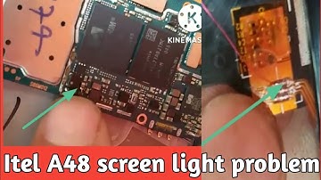 Itel A48 Screen Light Problem? Itel A48 Display Light Problem?
