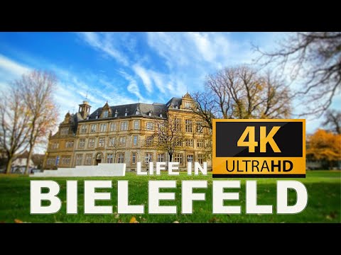 A Stroll Through Bielefeld, Germany | First-Person City Exploration