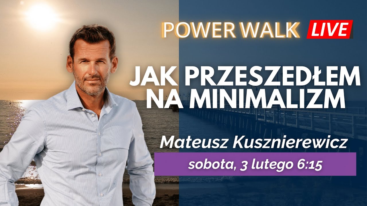 Jak przejść na minimalizm 🤔? Poznaj eksperyment Mateusza Kusznierewicza✨