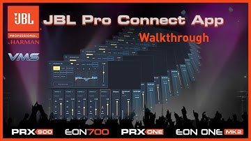JBL Pro Connect App | Walkthrough
