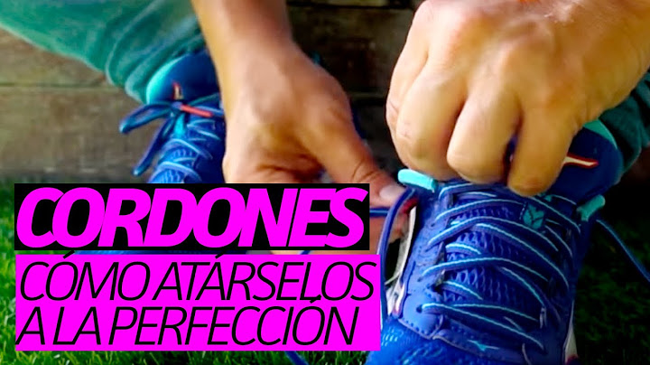 Cómo atarse los cordones de las zapatillas de running