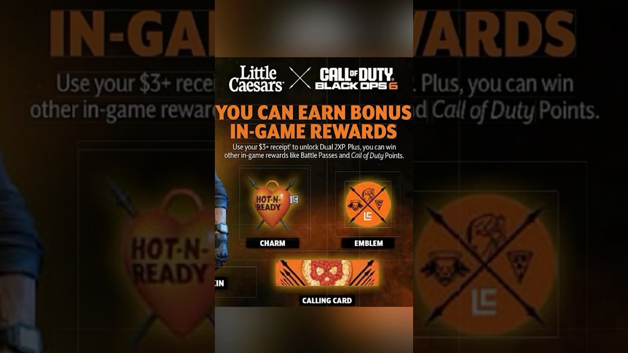 How To Unlock All New Little Caesars x Black Ops 6 Rewards