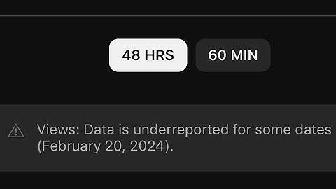 views data is underreported for some dates (20 february 2024) Yt Studio views down youtube bug