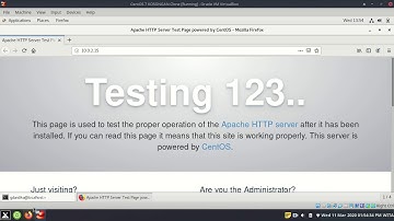 Kuliah Administrasi Server: Web Server Sederhana pada CentOS 7