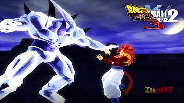 Omega Shenron Supervillain VS Gogeta SSJ4 | DBZ Budokai Tenkaichi 3 ZhiendZ