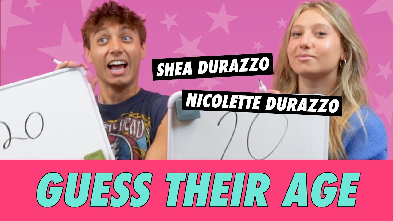Nicolette vs. Shea Durazzo - Guess Their Age - YouTube