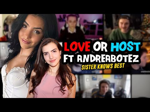 Andrea Botez on X: spending my Valentine's Day doing a dating show for a  Minecrafter what's new…  / X
