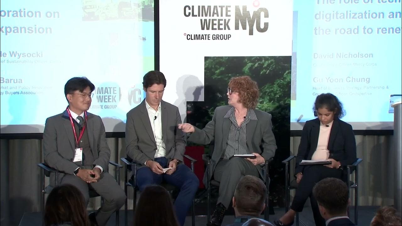 Mary de Wysocki - Climate Week NYC The Hub Live