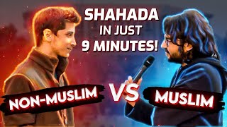 “Shahada in Just 9 Minutes!” - Compelling Arguments Left Nothing for Him to Say