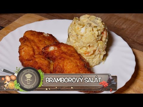 Recept na bramborový salát a skvělý řízek!