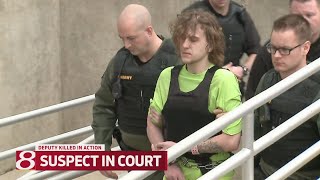 Supsect in slaying of Boone County, Indiana, deputy makes initial court appearance