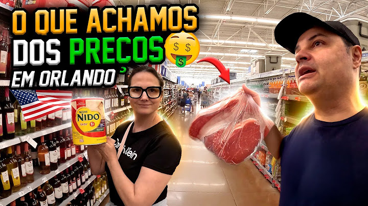 CHEGAMOS EM ORLANDO! OS PREÇOS SÃO CAROS AQUI NO WALMART?